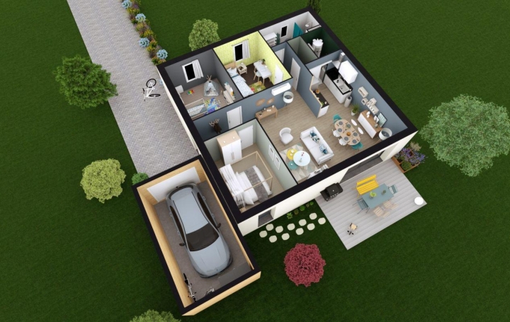 Annonces MONTELIMAR : House | MONTELIMAR (26200) | 80 m2 | 303 840 € 